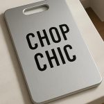 Chop Chic Krom Kesme Tahtası