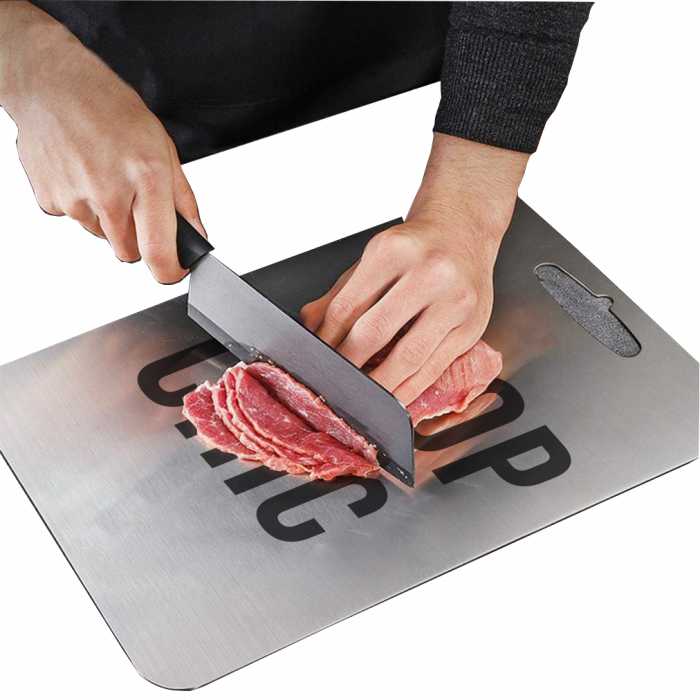 Chop Chic Krom Kesme Tahtası - Görsel 2