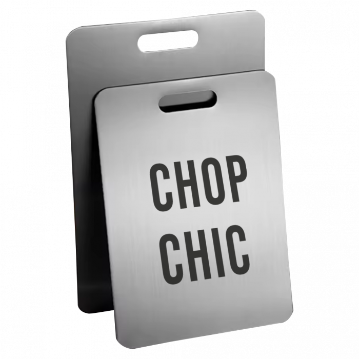 chop-chic4 Chop Chic Krom Kesme Tahtası - Görsel 1