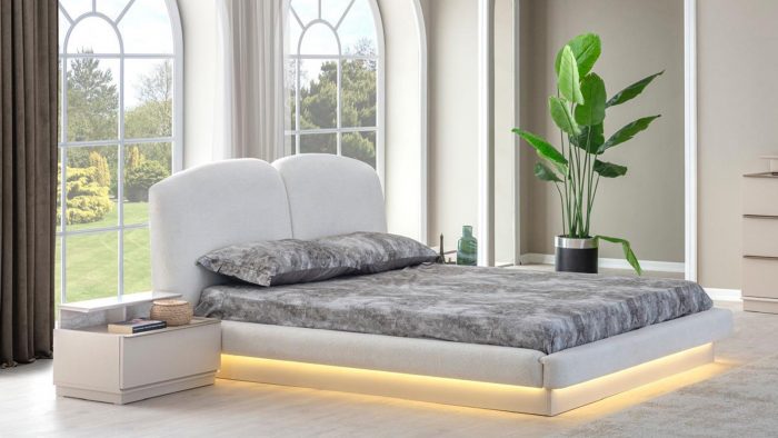 CRF001-44.jpg ZEN PALACE LEDLİ BAZALI KARYOLA - Görsel 1