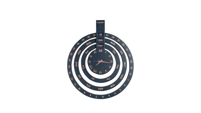 TİMES SAAT SİYAH - Görsel 1