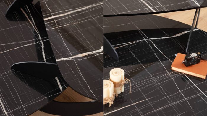 SOLID YAN SEHPA SİYAH - Görsel 3