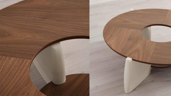 TOSCA ORTA SEHPA CEVİZ - Görsel 3