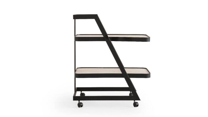 PORTO SERVİS ARABASI SİYAH - Görsel 2