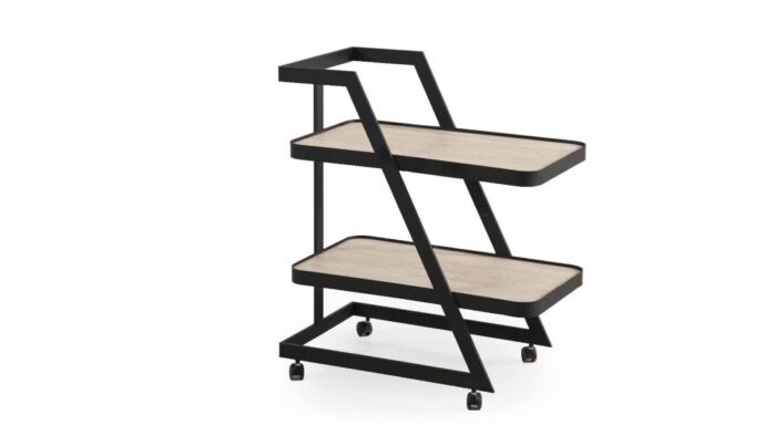 PORTO SERVİS ARABASI SİYAH - Görsel 3