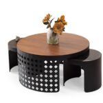 SIMPLE SET ORTA SEHPA CEVİZ