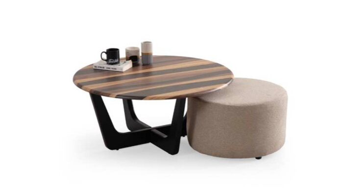 TETRA ORTA SEHPA CEVİZ - Görsel 2