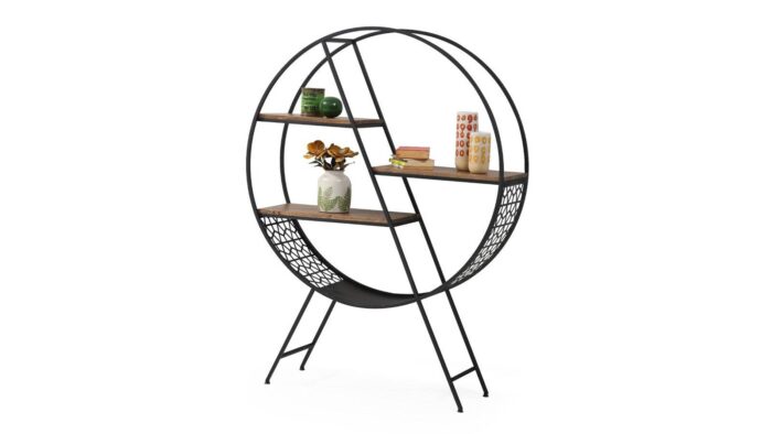 RULET KİTAPLIK CEVİZ - Görsel 2